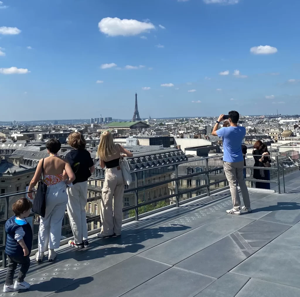 ギャラリー・ラファイエット パリ・オスマン テラス
lafayette galeries